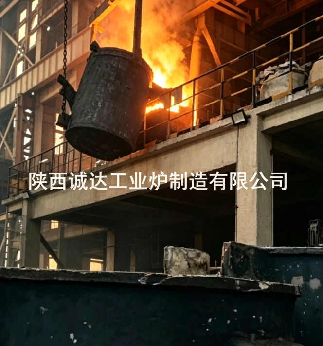 喜訊！陜西誠達為新疆企業(yè)定制的中低碳錳鐵精煉爐順利開爐熱兌